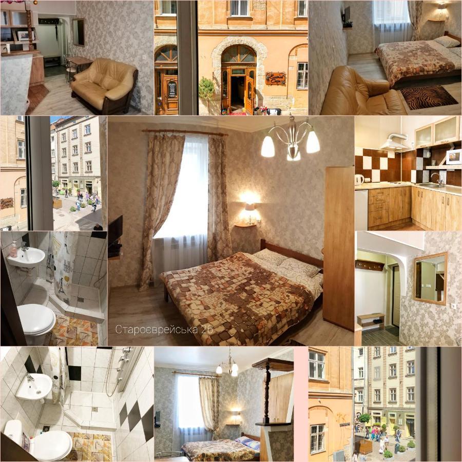 Apartments Near Rynok Square On Staroyevreyska And Fedorova Streets リヴィウ エクステリア 写真