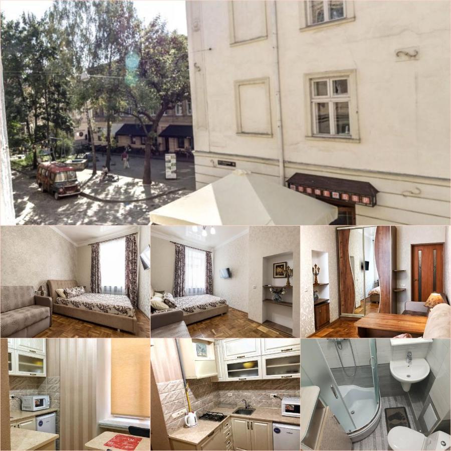 Apartments Near Rynok Square On Staroyevreyska And Fedorova Streets リヴィウ エクステリア 写真