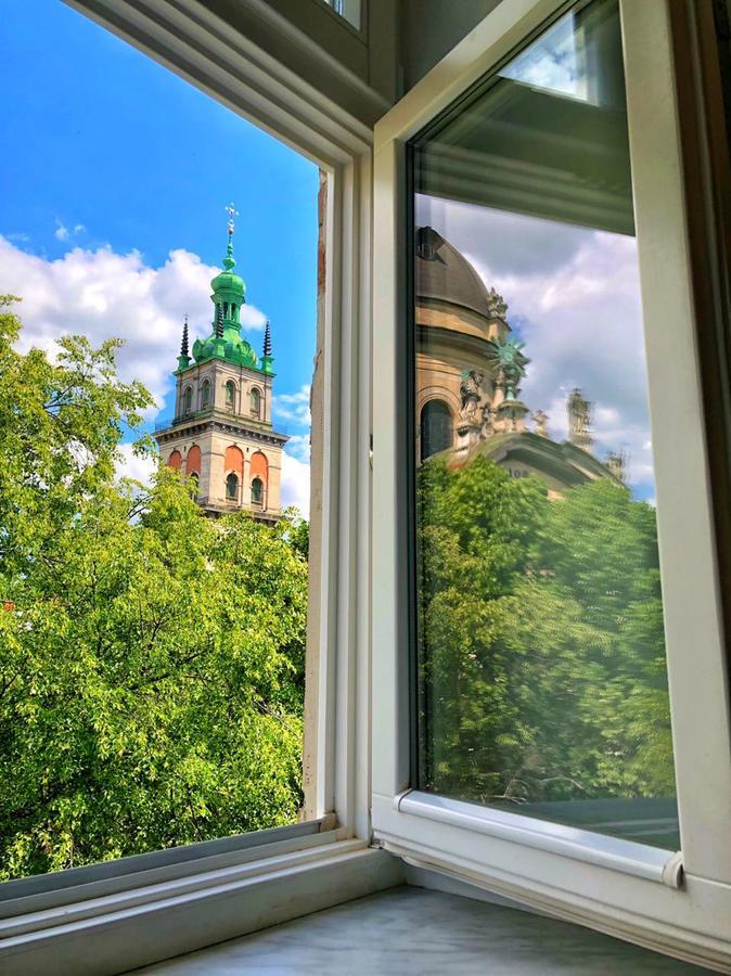 Apartments Near Rynok Square On Staroyevreyska And Fedorova Streets リヴィウ エクステリア 写真
